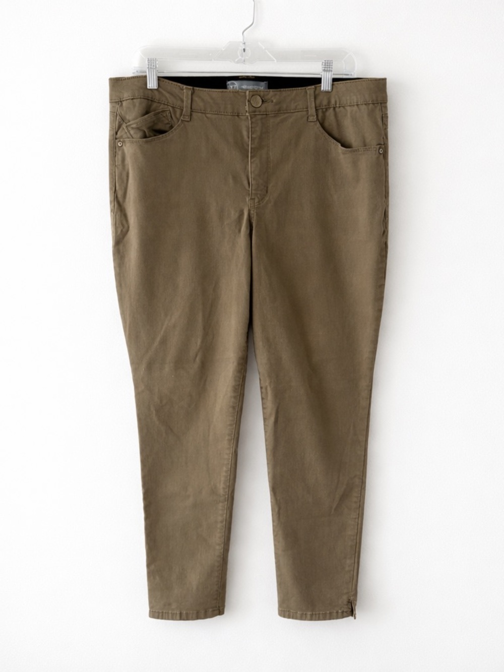 Wit & Wisdom Charlotte High Rise Ankle Skimmer Pants Size 14 Classic Spring